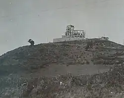 The villa during its construction