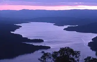 View of the Burragorang Valley