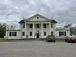 Main façade of the Dyess Town Hall