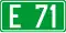 European route E71