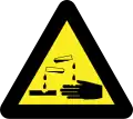 Corrosive material