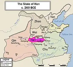 Location of Han