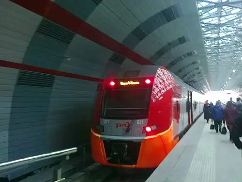 Retired ES1 in Kazan International Airport in 2013