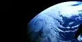 Earth seen from the EFT-1 Orion spacecraft