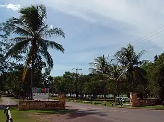Entrance into East Point