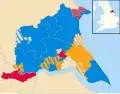 2003 results map