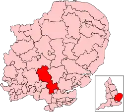 Map of constituency