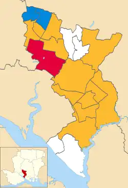 2006 results map