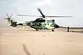 Ecuadorian AS532 Cougar of the Army's Aviation Branch.