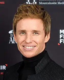 A headshot of Eddie Redmayne at the Montclair Film Festival, October 2022.