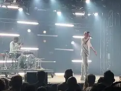 de Pretto performing at Le Botanique in Brussels in 2018