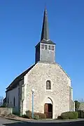 The Church of Saint-Sulpice at Archignat.