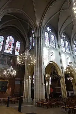 The north transept