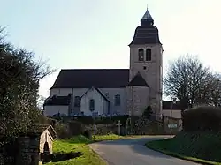 The church in Frasne-les-Meulières