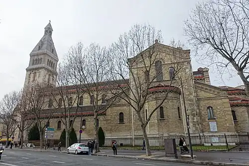 The nave and transept