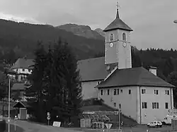 The church in Arâches-la-Frasse