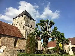 The church in Champigny-lès-Langres