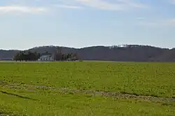 Fields in Egypt Bottom along State Road 156