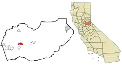 Location of Placerville in California