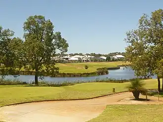 The Reserve estate on the Ellenbrook course