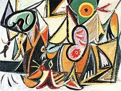 Arshile Gorky, Enigmatic Combat, 1936-1937