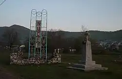 Entrance to Nucet