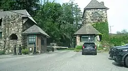 The main entrance to Tuxedo Park