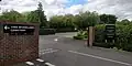 Cemetery entrance