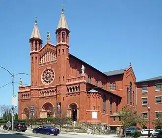 Epiphany Catholic Church, 1902, located in Pittsburgh's Hill District neighborhood