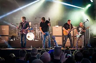 Eppu Normaali at Ratina Stadium on 14 August 2014.