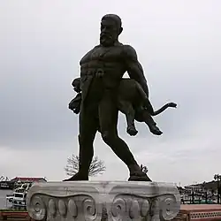 statue of Herakles in Ereğli