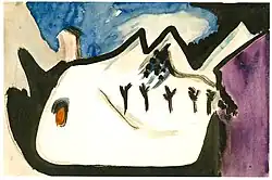 Snowy landscape, 1930