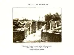 Old engraving of the locks in 1833.