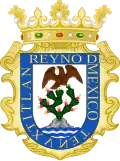 Coat of arms of the viceroyalty of New Spain[1] of New Spain