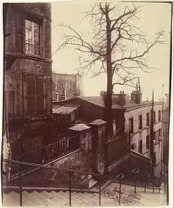 Staircase, Montmartre (Eugène Atget)