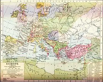 Image 2Europe around 900. (from History of Slovakia)
