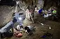 Excavation works in Gua Pelangi, Pasoh Caves Complex