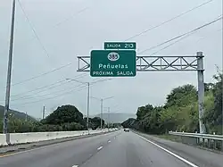 Puerto Rico Highway 2 between Encarnación and Tallaboa Saliente