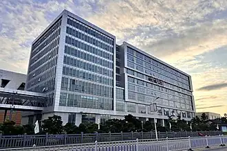 Side building exterior (November 2023)