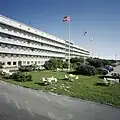 SAS Head office building at Bromma Airport, 1960s