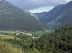The village and the valley of Eyne