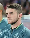 Robbie Brady made one appearance for Manchester United.[53]