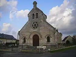 The church of Landricourt