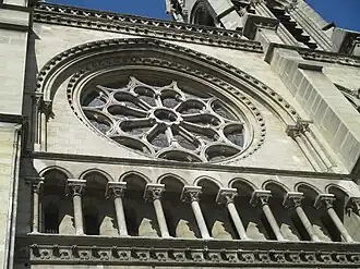 The rose window