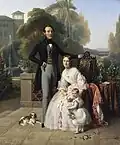 Ivan Mikhailovich Skoropadsky&nbsp;[ru] and his family