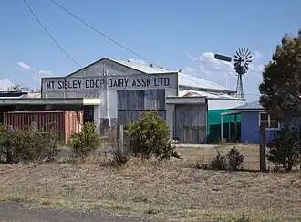 Farm building at Ascot, 2014