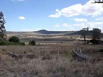 Farms along Yalangur Lilyvale Road, 2014