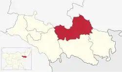 Location of Fatehpur