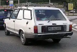 Fiat 131 Marengo, a three-door van version of the 131 Panorama estate