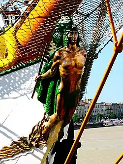 Figurehead of Cuauhtémoc in 2007